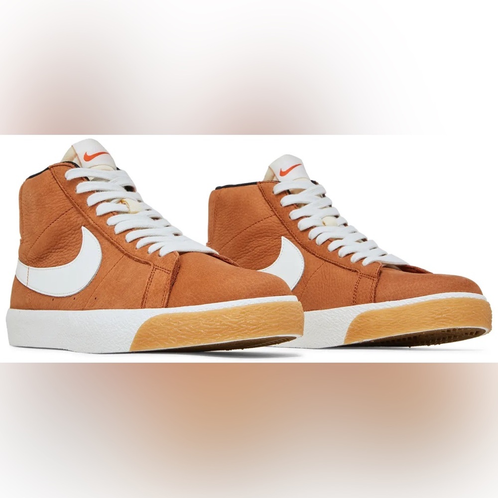 Nike SB Zoom Blazer Mid ISO Orange Label Dark Russet Size 5 M / 6.5 W NEW IN BOX